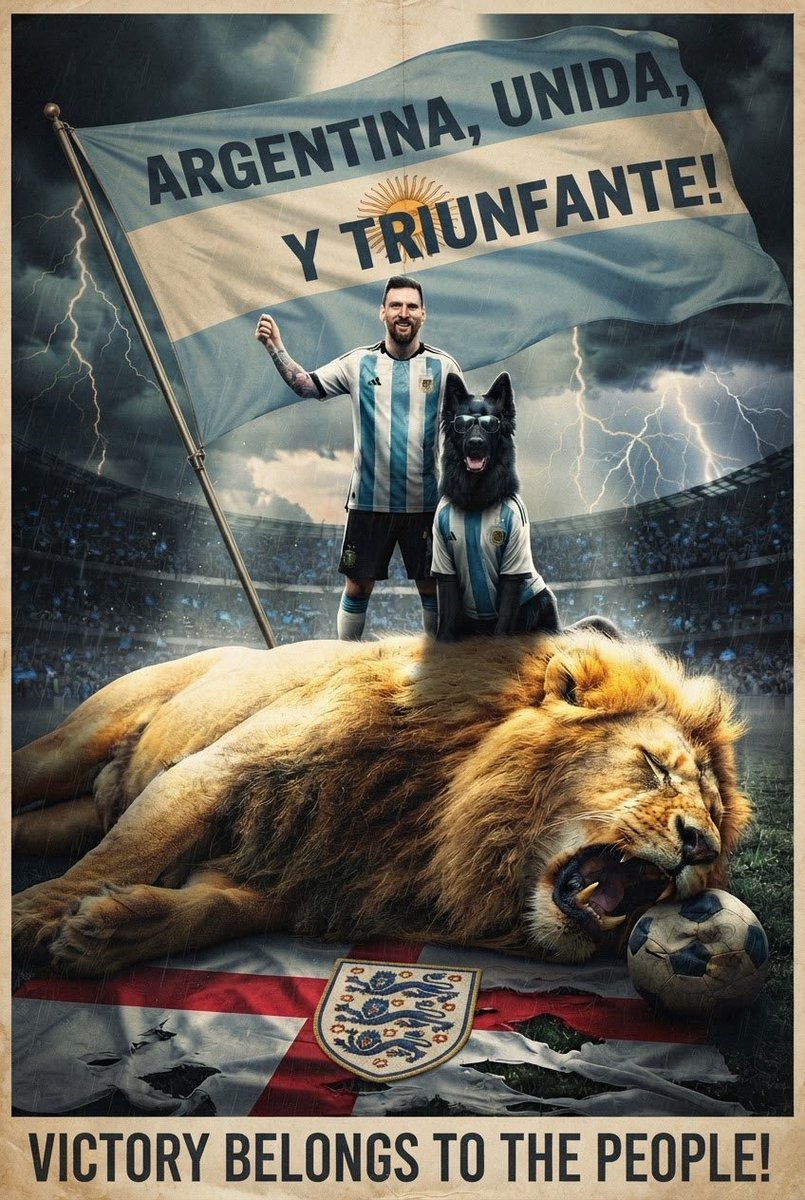 JoeChip6868's tweet photo. @sophiemeaden That was as good as Argentina scoring the winning goal in the last two minutes of full time. https://t.co/0fsH5ktrwa