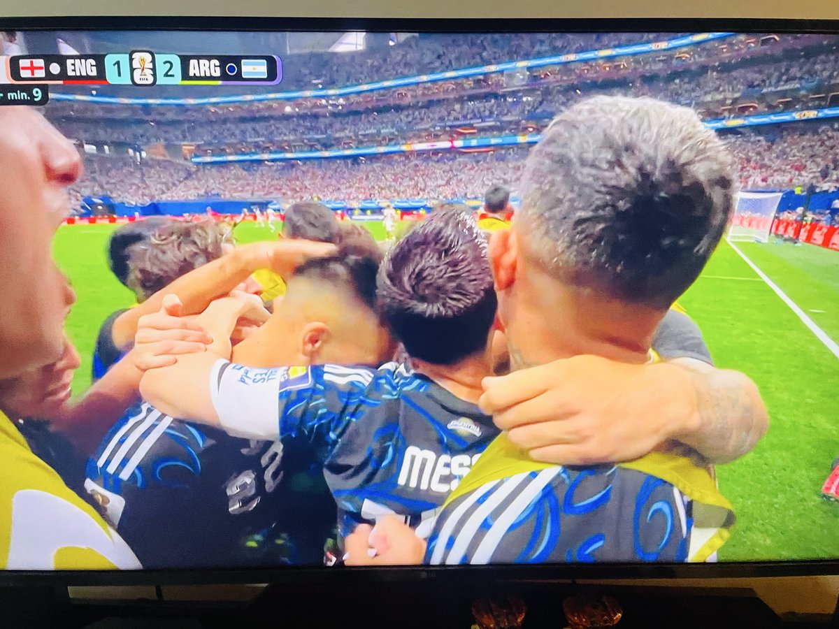 parth0711's tweet photo. Similar story again with another goal. 

#ARGENTINA 2 - #ENGLAND 1 

#ENGARG #FIFAWorldCup https://t.co/OyohbTWcXI