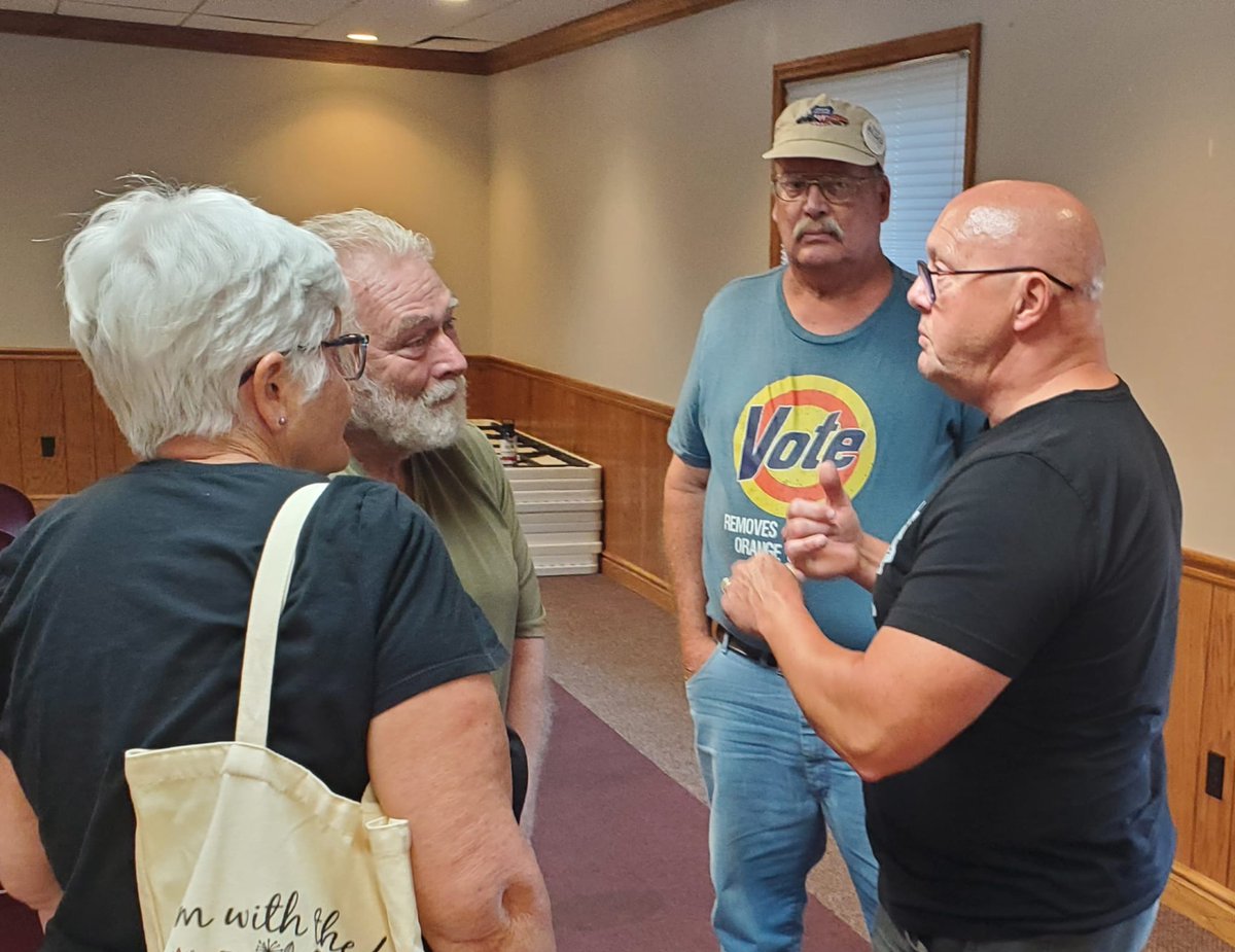 Bilger4Congress's tweet photo. Yesterday's town hall in Kittanning at the Belmont Complex was a success!
A uge thank you to everyone who attende and helped us organize this event, as well as to the venue for being such gracious hosts. π
#RayForPA #RayForCongress https://t.co/zphnXOSjzF