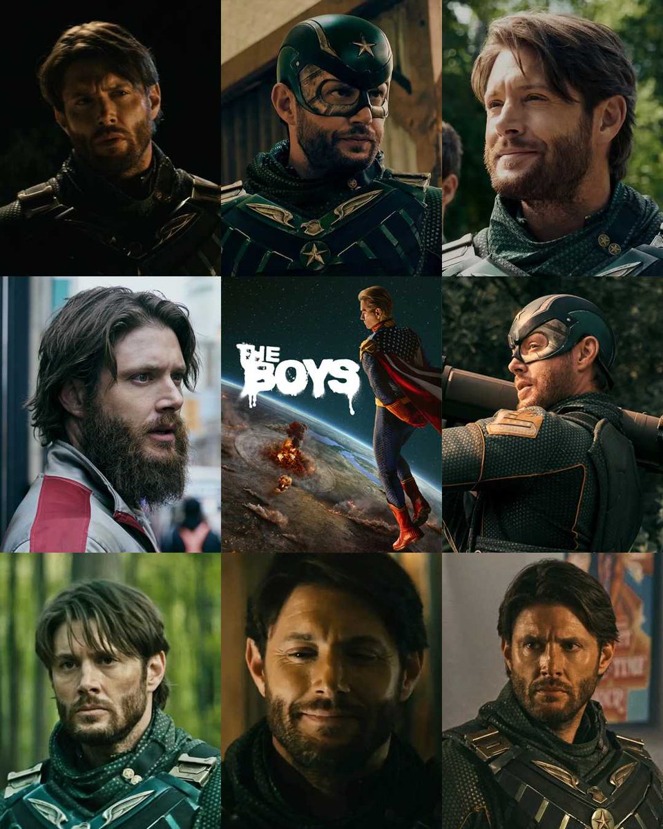 PrimeVideoBR's tweet photo. o rostinho do Jensen Ackles foi esculpido pelos deuses 🙂‍↕️

#TheBoys #Supernatural https://t.co/uBNWi67Aov
