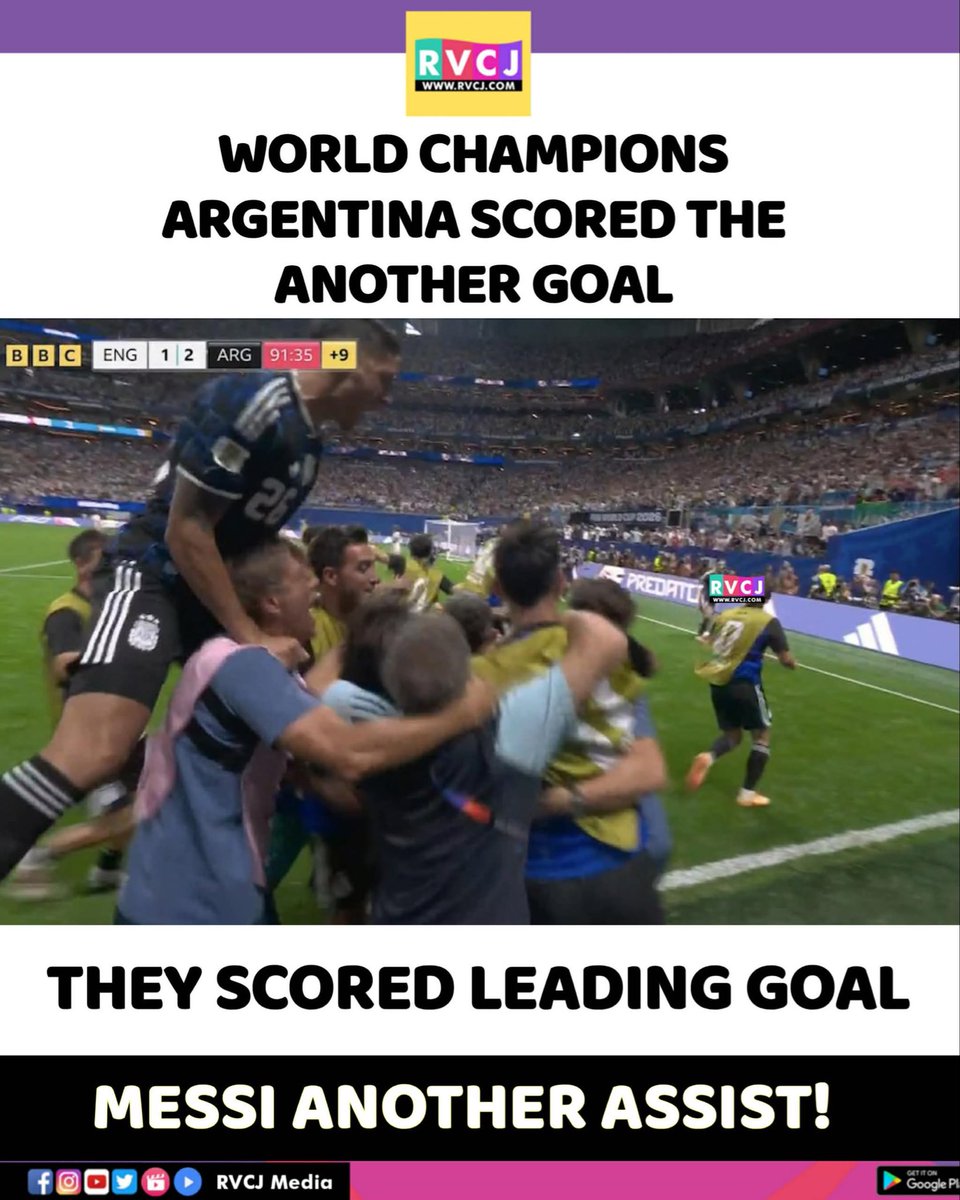 RVCJ_FB's tweet photo. Argentina With A LEADD.. GOALLLLLL 🔥🔥🔥

#fifa #fifaworldcup2026 #fifaworldcup #messi https://t.co/JtTA6r2xLd