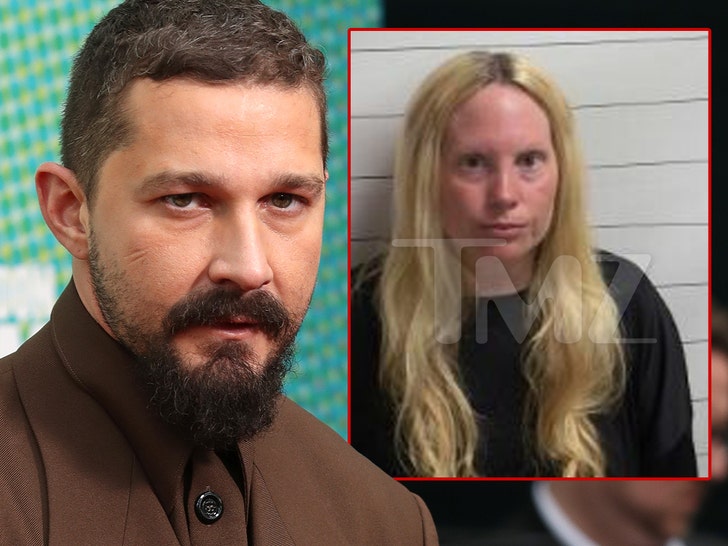 TMZ's tweet photo. 👀 Exclusive: Woman Shia LaBeouf asked to leave him alone arrested for stalking. https://t.co/psZ6lzwAN0 https://t.co/nKJfOCH7Kr