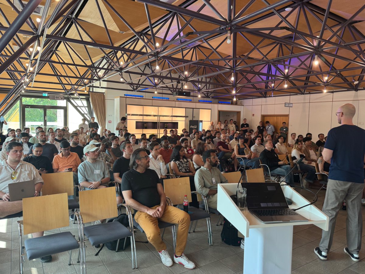 wh33liez's tweet photo. Another day, another sold out Claude Community event! 

Thanks so much to all the attendees, and our amazing speakers Alex Key Franz Bettag Alexander Eiswirth 

And thank you to Elias Knörrer Lorenzo Steinert and the rest of the team at START Nuremberg this was one of the coolest venues and crowd we’ve ever had 😎

At this point it’s not even fair how popular our events have become in Nuremberg. We get hundreds of sign ups every single time. I can’t wait for the rest of Germany to get these too!

Next stop Munich for Claude Conversations