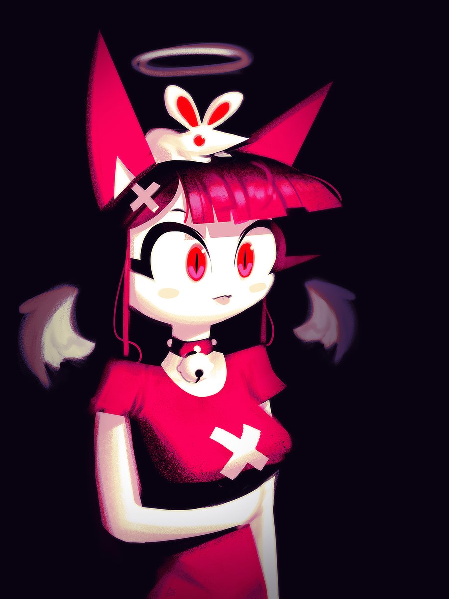 Andaerz's tweet photo. Daily #2101 - Darkness cat https://t.co/AKoMrbqAPU