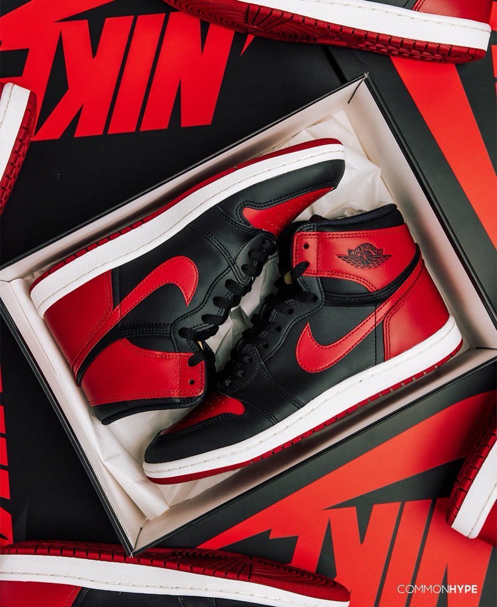 JustFreshKicks's tweet photo. Air Jordan 1 High '85 "Bred" (2025) 🌹 https://t.co/bMNVVyxJx1