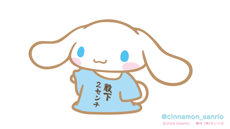 cinnamon_sanrio's tweet photo. ちょっと大きかったかなぁ...? https://t.co/8B4nqIt7OR