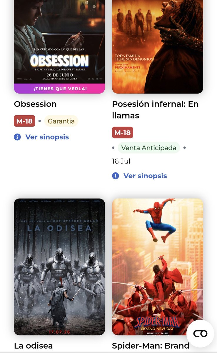 MisterCruyff14's tweet photo. La final pesadilla del nacionalmadridismo. Tranquilos, el domingo pueden optar por otras opciones. Aquí os dejo la cartelera del cine. Uno que se preocupa del bien del prójimo. No hay de qué.... https://t.co/3RQXygnsPZ