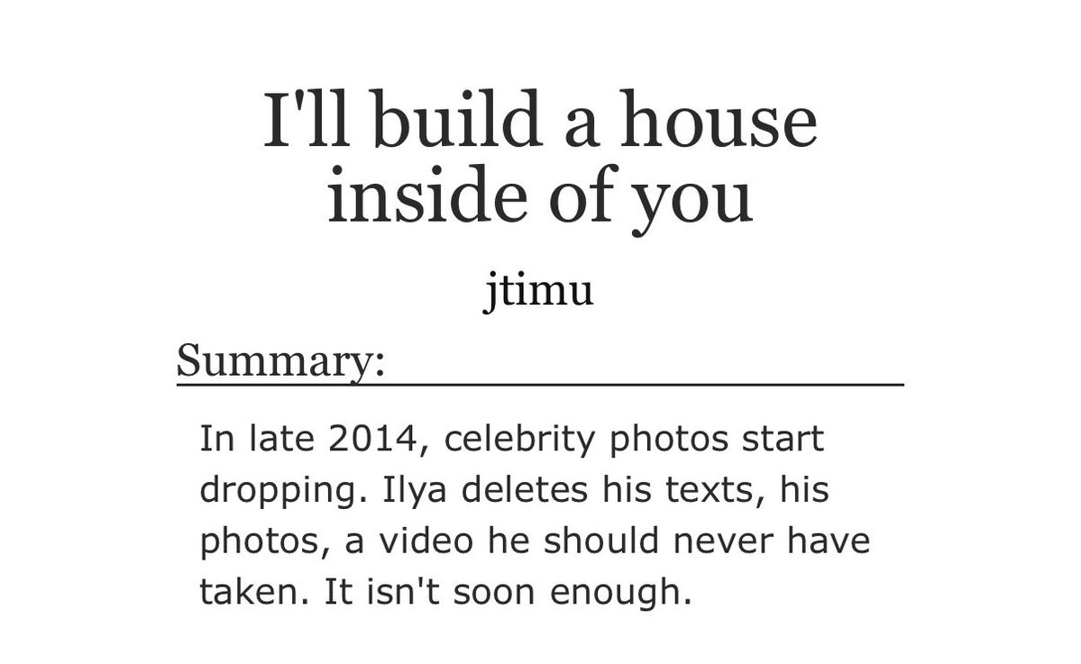 RIVALKONNIE's tweet photo. i spent the entirety of yesterday evening reading this fic and i cannot even begin to describe how incredible it was. some of the best writing i’ve seen on ao3 https://t.co/oBvcvUcPI8