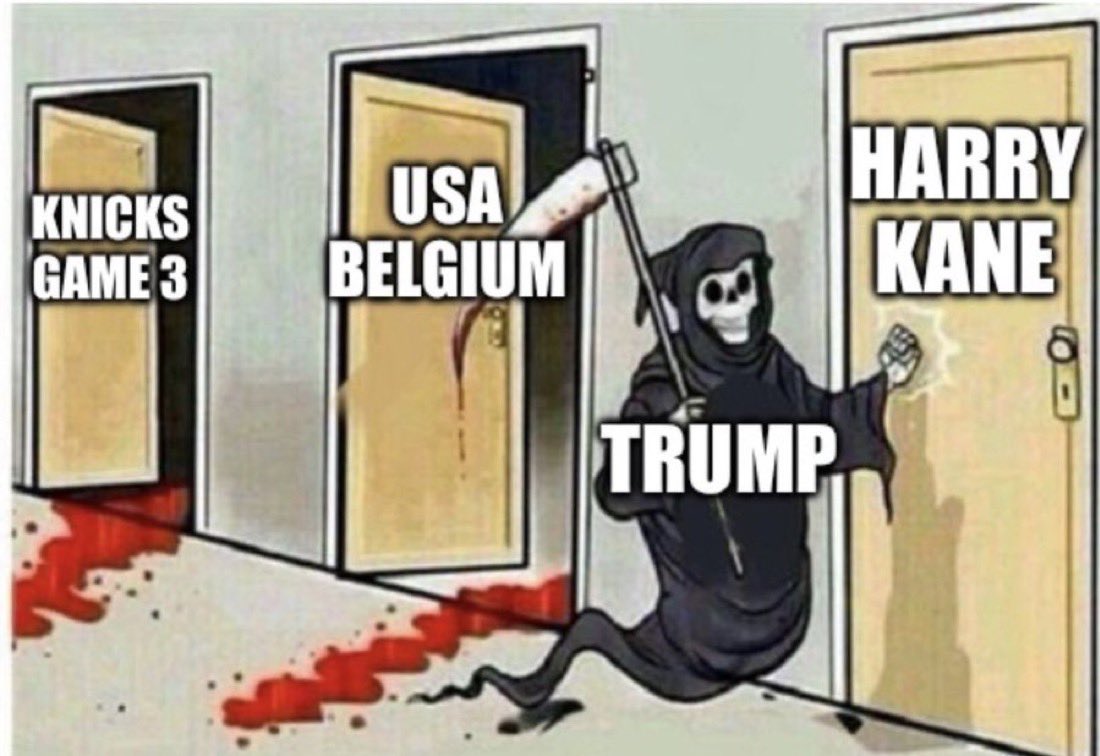 WosoAle's tweet photo. englands loss is all harry kanes fault by the way, since he spoke about golfing with trump he’s done fuck all. https://t.co/UcwmaftHom