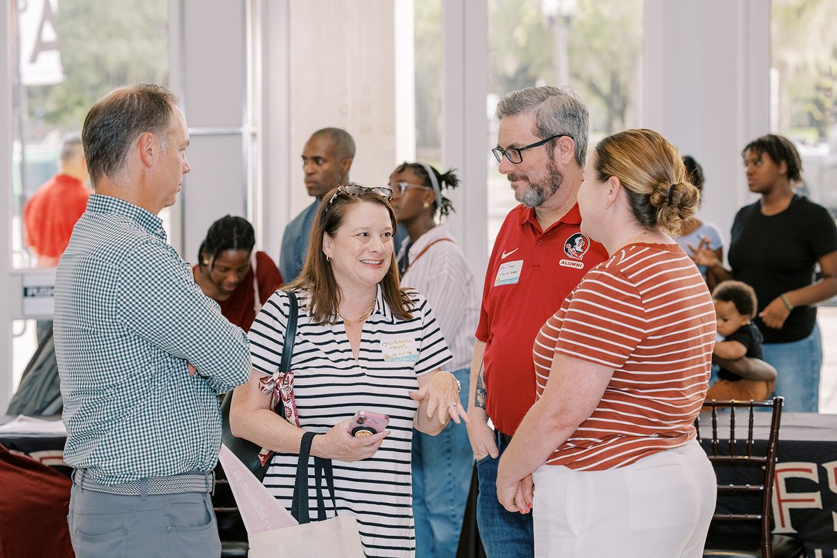 FSUAlumni's tweet photo. Future Seminoles and their families got a head start on their FSU journey in Orlando! Attendees at New to FSU: Start Your Story learned more about the traditions, resources and opportunities that make the Seminole community so special. View more photos at https://t.co/ewY2TvVWuT! https://t.co/q6B0KKzsMW