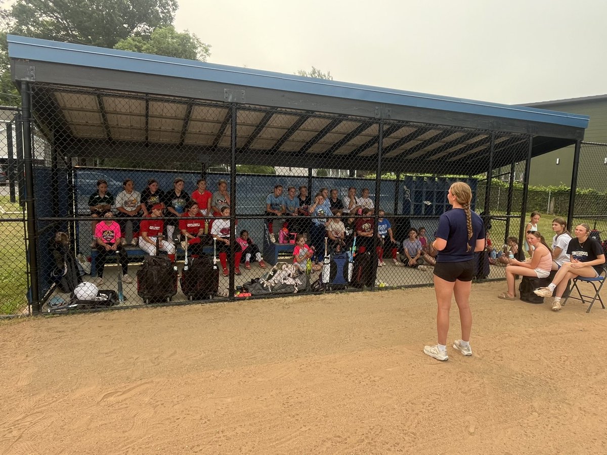 TogaSoftball's tweet photo. Thank you to Hannah Hipwell from the University of Maine for talking about her experience from the 518 to D1. https://t.co/a8twp4ip3D