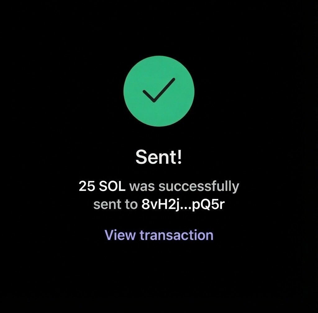 jaredsmev's tweet photo. Done 👍 doing it one more time
Sending 25 sol to 4 lucky champs 

rt and drop your solana wallets, make sure you are following me

Ends in 12 hours 🙏🏻 https://t.co/H2EJ92MQ8e