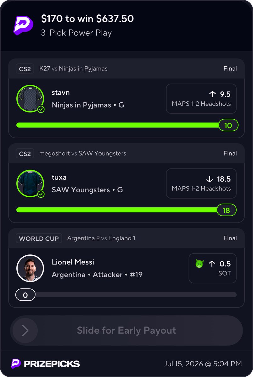 PingluBeyers's tweet photo. I’m fucking sick Messi. Sweat out on the CS2 just to get cooked on the free leg.
#BadBeat #PrizePicks #BBNetwork https://t.co/Un4cjsmLB6