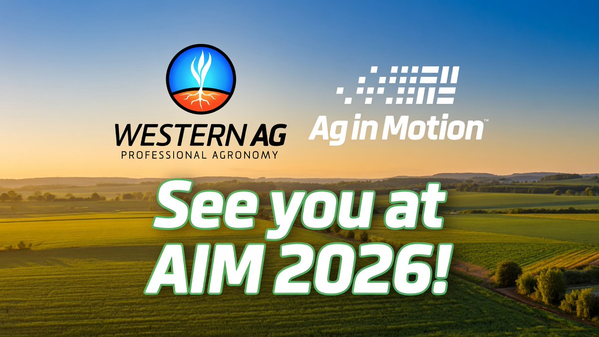 Western_Ag's tweet photo. Come see us at Ag in Motion 2026 in Langham, SK, July 21-23! 

Our team will be in the booth ready to tackle your toughest questions! 🧐 

Or just stop by and say hello! 👋 https://t.co/1rXBKYAJCT