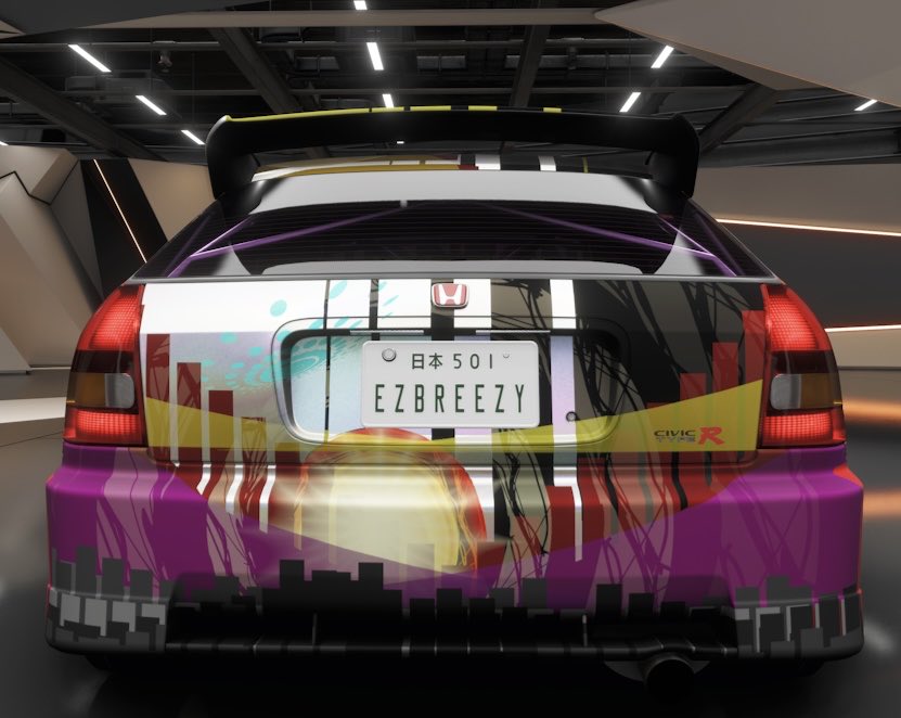 ImTheeConcept's tweet photo. More angles of CONCEPT.LINETRO.  More designs soon!
#forza #ForzaHorizon６ https://t.co/j5rCApskyj