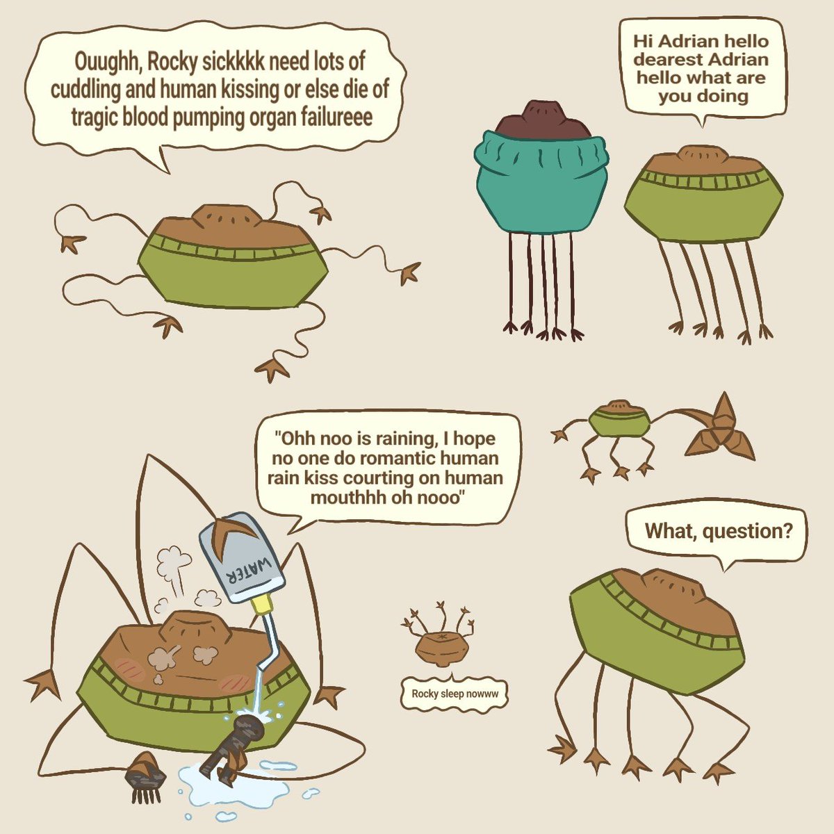 rocketcoldbrew's tweet photo. Book Rocky doodles #PHM #ProjectHailMary #Grocky https://t.co/mNYnmJAM5D