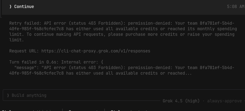 ndycode's tweet photo. @SpaceXAI what happened https://t.co/JpRKjT5PEi