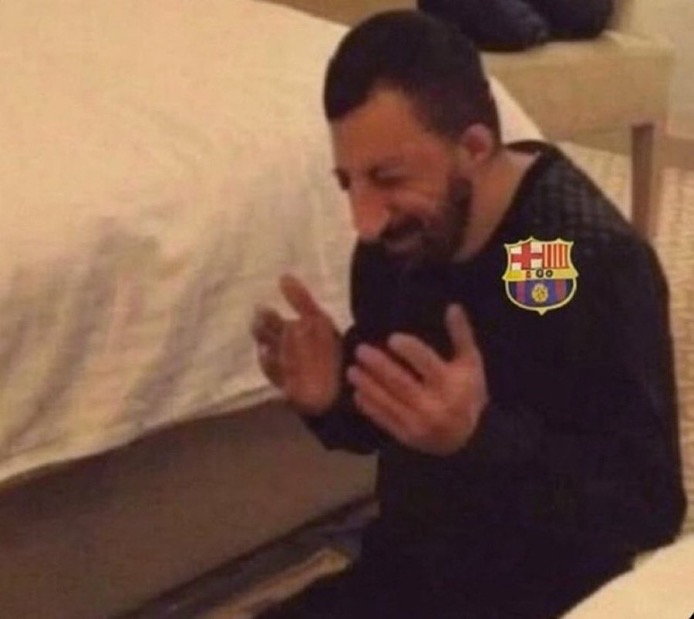 stopthatmessiii's tweet photo. Barça fans our prayers have been answered https://t.co/ty3zqzT2Td