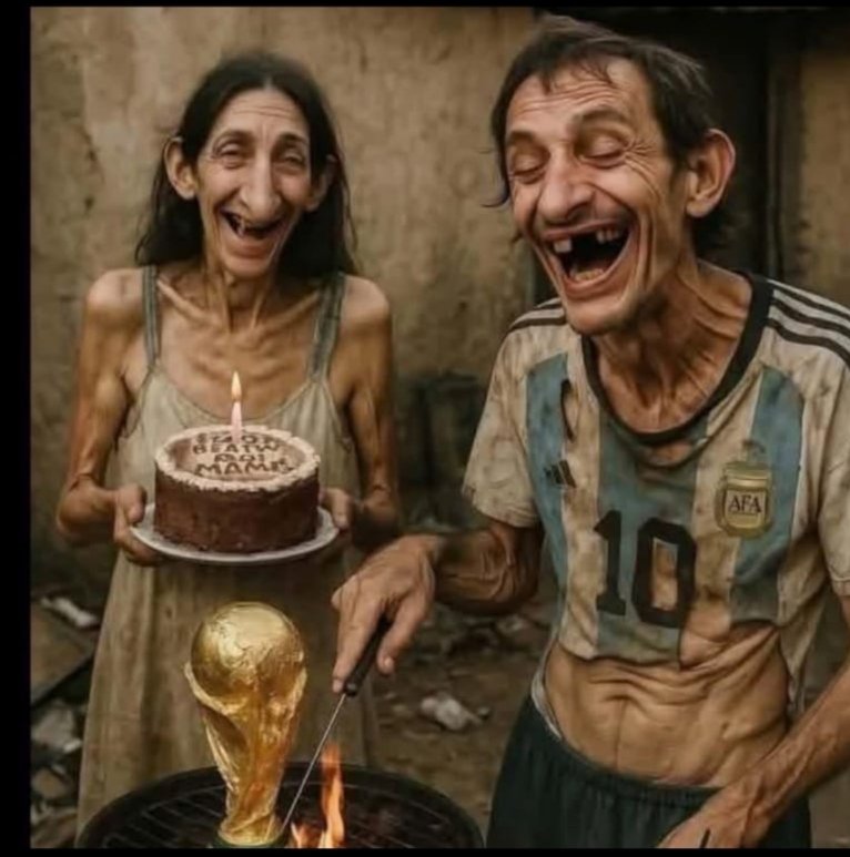 CandyLaria2's tweet photo. @madrid_total2 Déjalos, serán felices ganando la copa del mundo regalada, pero nada más https://t.co/32eSj24qmD