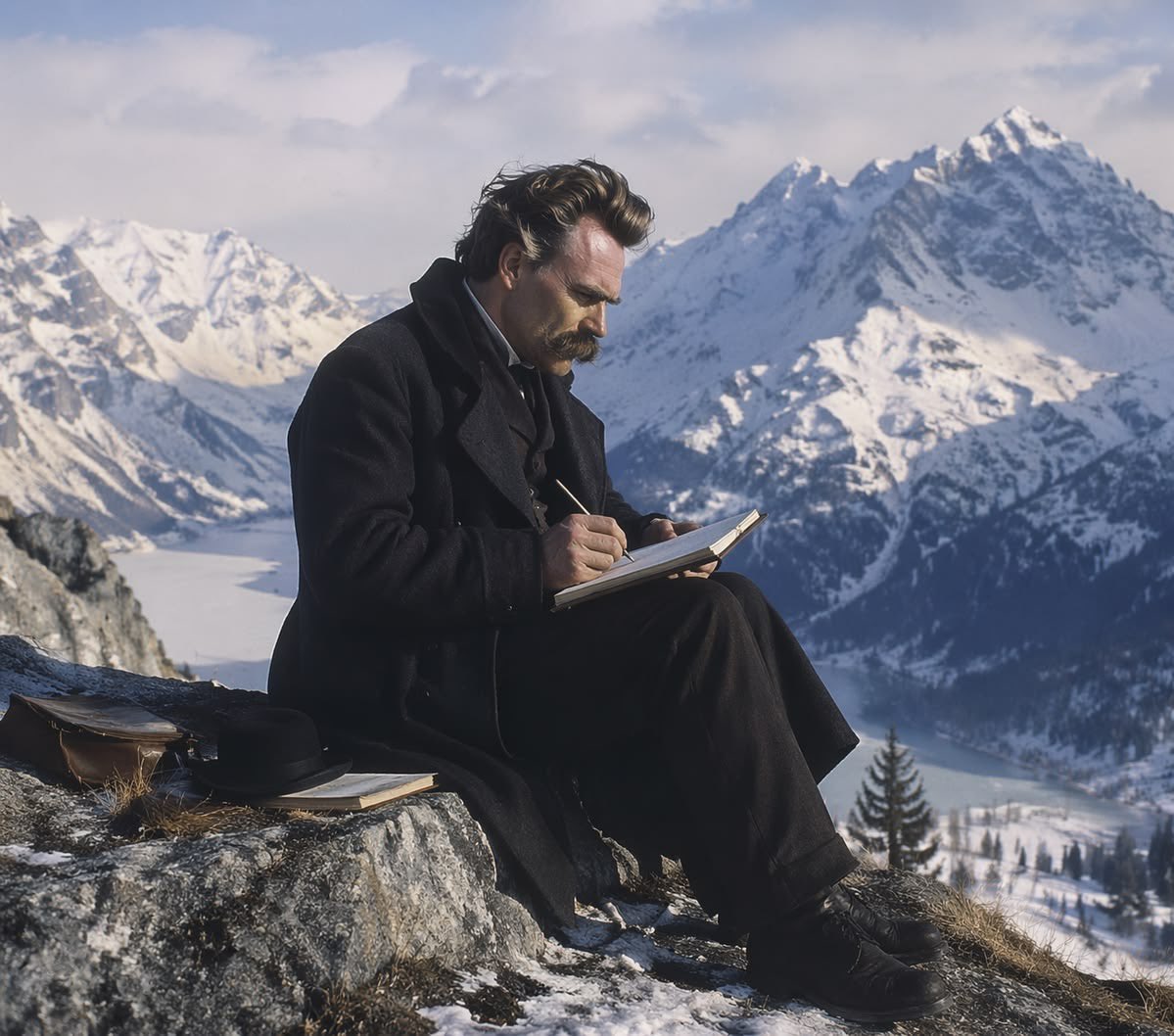 spookyh8r's tweet photo. “Anime is Nietzschean” 
—Nietzsche, “The Birth of Anime” https://t.co/kPUgMsODvW