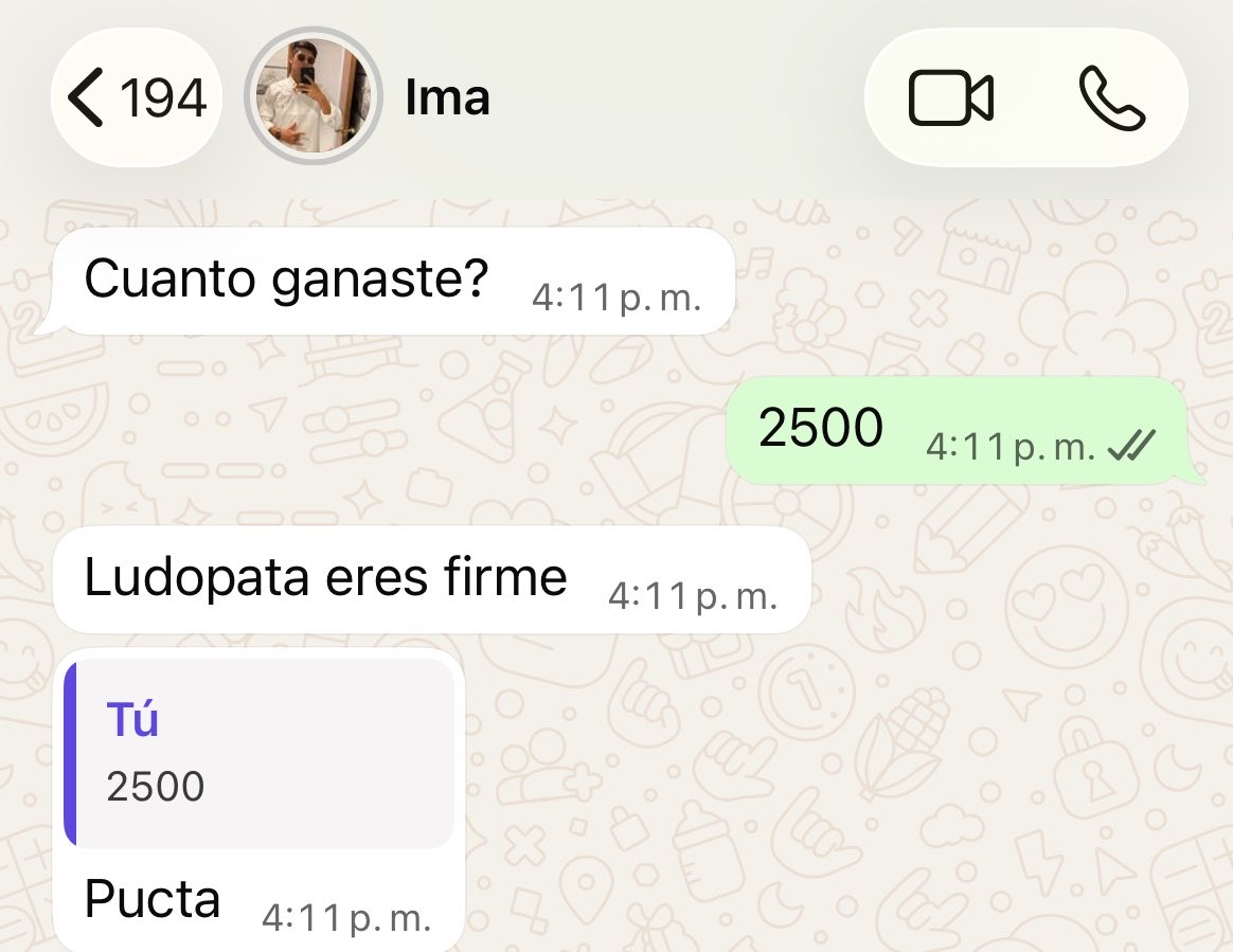 nosoykima's tweet photo. Ludópata y todo, pero con plata 😍😍😍😍 https://t.co/ZaMdOETSzl