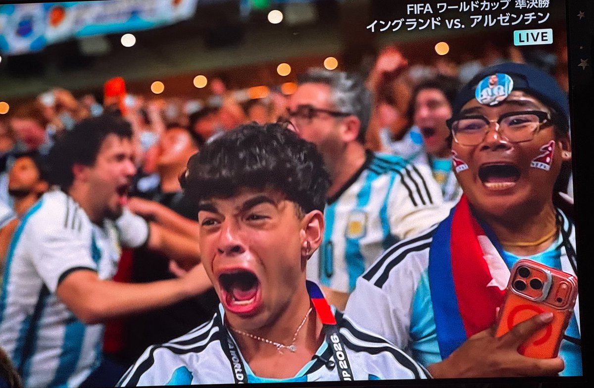 Gameman_LoveYou's tweet photo. 朝から叫んだぜ⚽️
アルゼンチン🇦🇷
おめでとう🎉🎉
#ワールドカップ https://t.co/fGFf7SFNRM