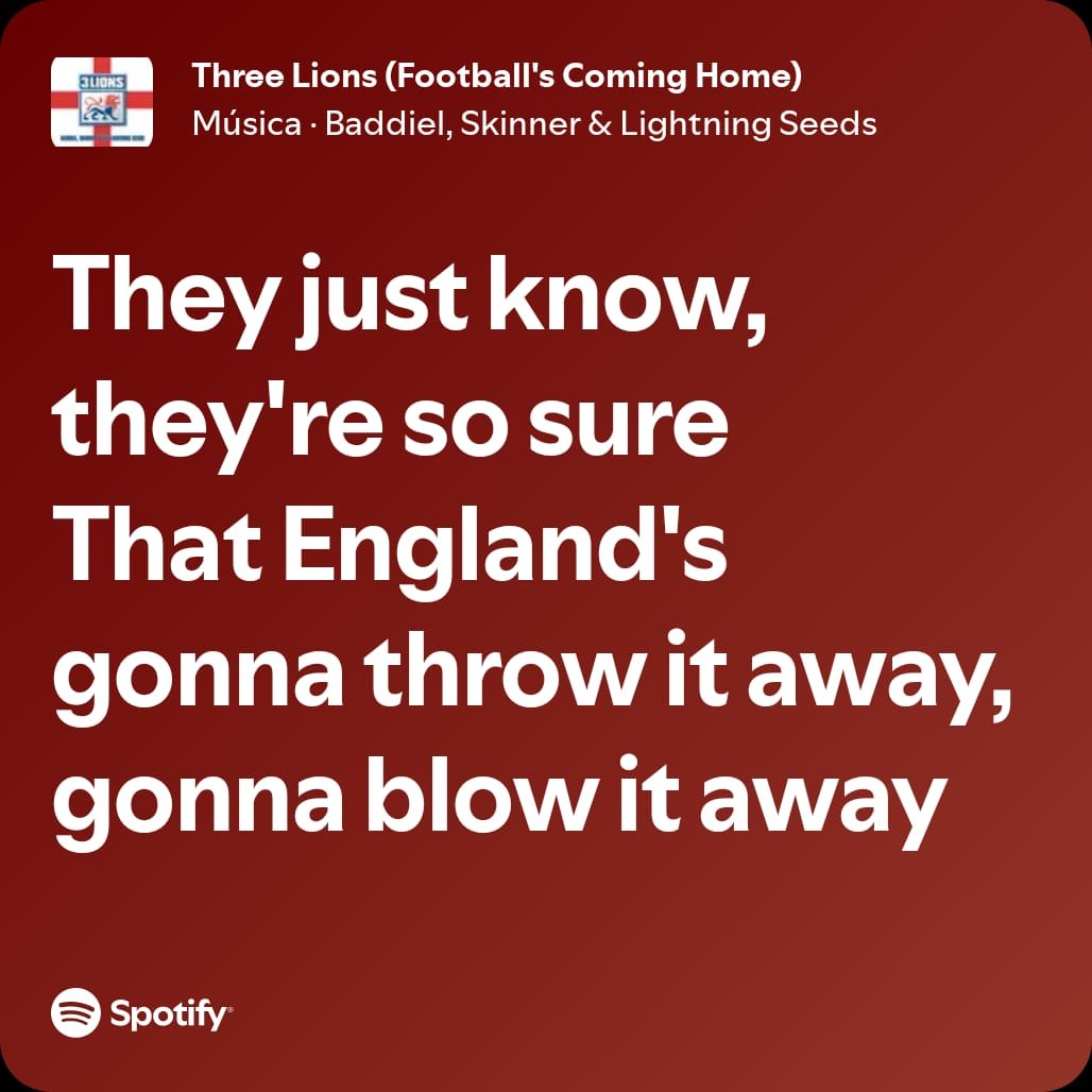 pedrogalorock's tweet photo. inglaterra sendo inglaterra https://t.co/Bimc8IsJAv