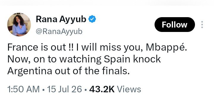 sak78600's tweet photo. @RanaAyyub 🤪🤪🤪😭 https://t.co/YqS3oslFkh