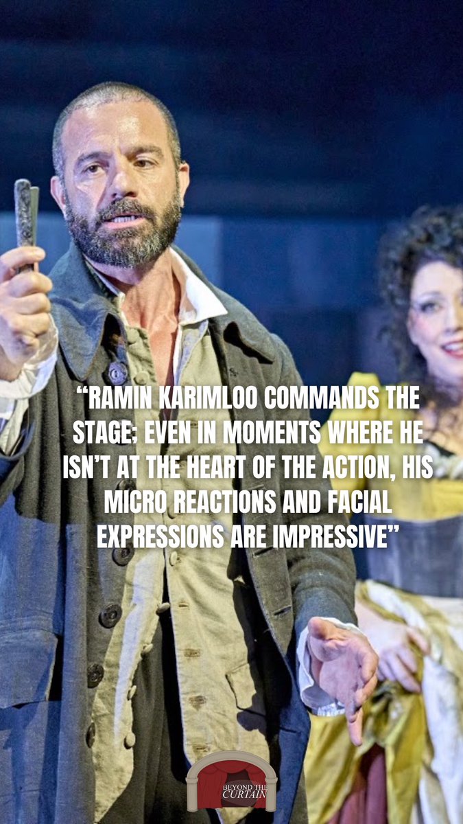 beyondcurtain12's tweet photo. ⭐️⭐️⭐️⭐️⭐️ for Sweeney Todd at @BirminghamRep.

Do not miss this production led by @raminkarimloo and Meow Meow. 

https://t.co/v6SBMhKvAx

Production photos by Manuel Harlan. https://t.co/CXwKsr0dDl