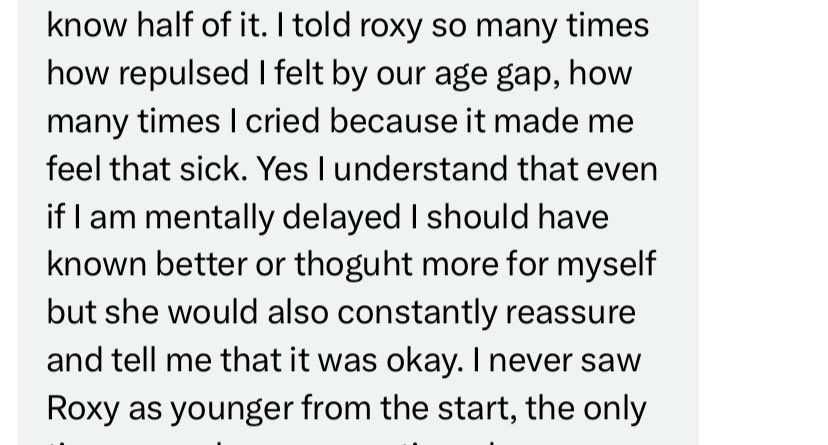 KittyKatNiv's tweet photo. Okay it was @/retardedsaiyen I know shes gonna see this and would rather this not be public but I don’t give a fuck and neither does my friend: the victim. I don’t really know how to do this sorta thing but uhm this is her admitting she knew what she was doing was wrong and 1/7 https://t.co/9Iq13Efiee