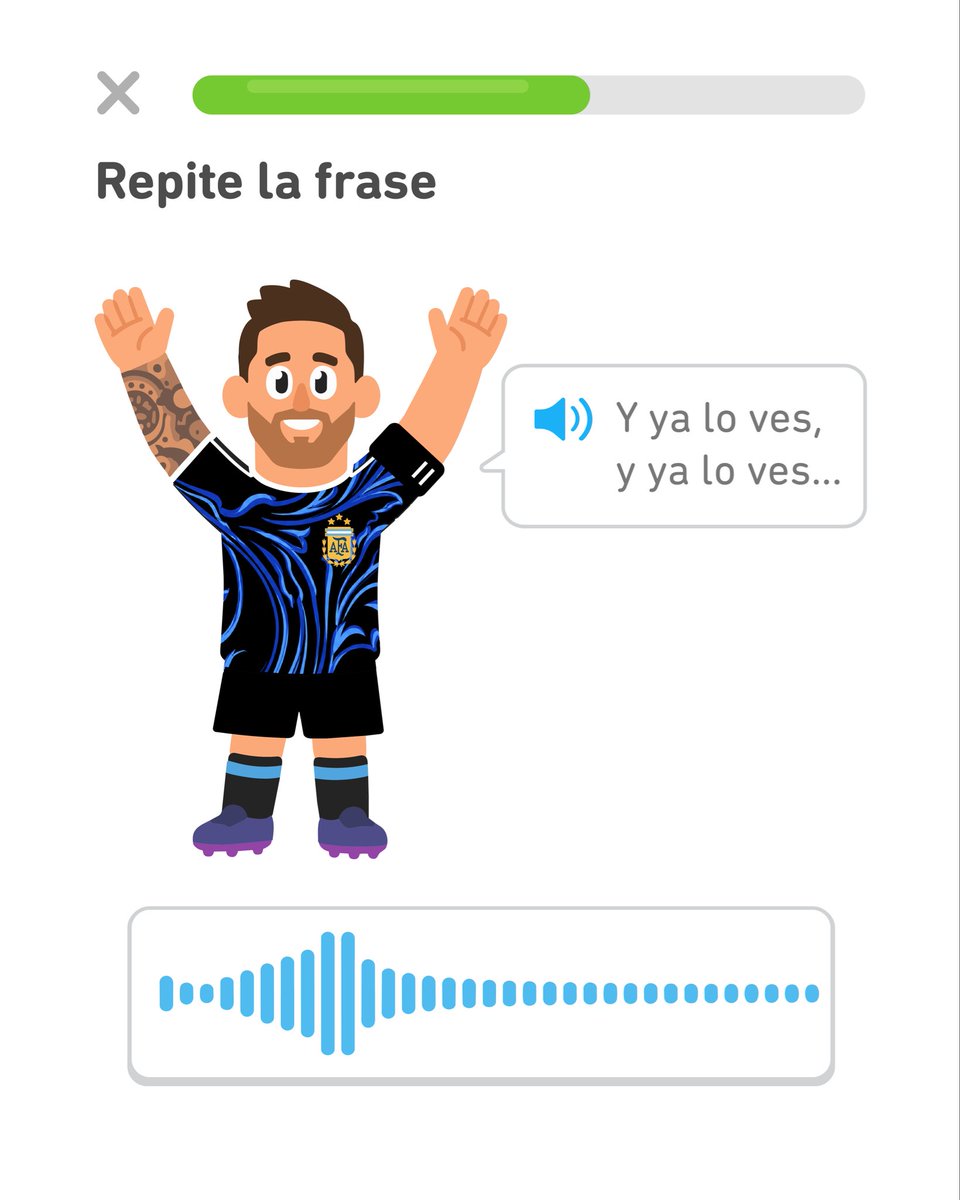 duolingoespanol's tweet photo. Se cancelan las lecciones de inglés por hoy ⚽️🇦🇷 https://t.co/hpmczhCcKh