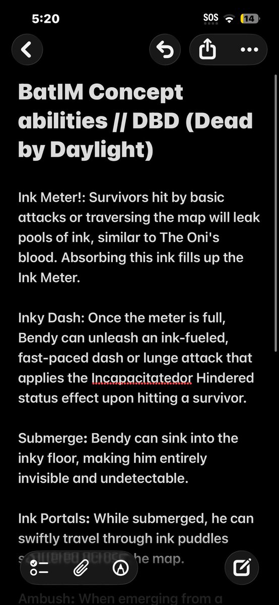 stinkywillis0's tweet photo. MY Bendy and the Ink Machine idea and concept and art! // Dead by Daylight #bendyandtheinachine #bendy  #art #concept #deadbydaylight #dbd #bendyandthedarkrevival https://t.co/Zpw8887wxU
