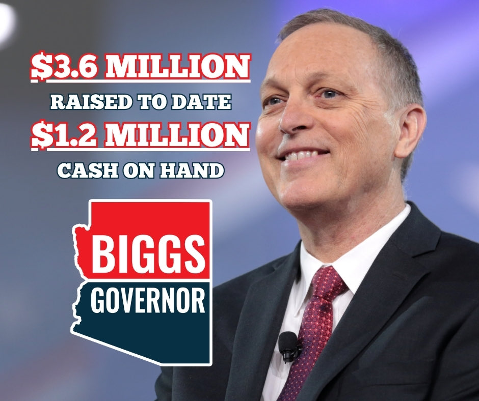 andybiggs4az's tweet photo. Our campaign is growing and getting stronger every day as we run through the finish line of next Tuesday’s Primary Election.

Thanks to Arizonans across our great state, we are the strongest and most prepared campaign to defeat Katie Hobbs in November! https://t.co/ea9S5kmHzY