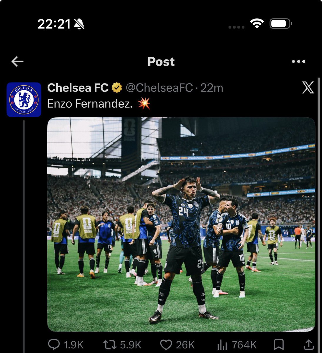 3lliottlarnceV2's tweet photo. @CFCPys Good tone fucking deaf the post for those wondering https://t.co/K52iANd8OL
