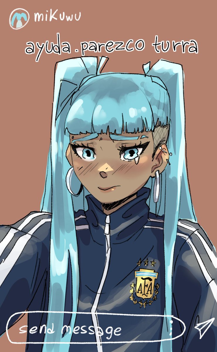 YolkDay's tweet photo. Muchachos, la Miku ahora es argentina y la voy a disfrutar hasta que toque defenderla en la final.

Artistas:
@/MomotexxVT
@/Gonzalo_0k8
@/funky_pepe
@/Blairky https://t.co/XXw93oW52T