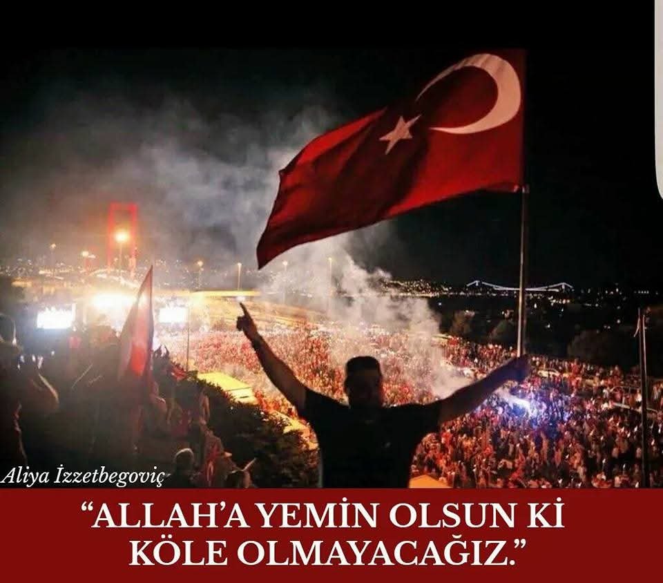 feridunmurad's tweet photo. Oyun içinde oyunların farkında olan biri olarak ;
her zeminde bu sözü haykırmaya devam edeceğiz...

"Köle olmayacağız" https://t.co/F1FEqYS5o2