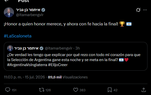 comuflauta's tweet photo. No solo se va a jugar una final Argentina vs España.

Se va a jugar una final de Hitler vs El Mundo. https://t.co/Zz4vKwpFHz