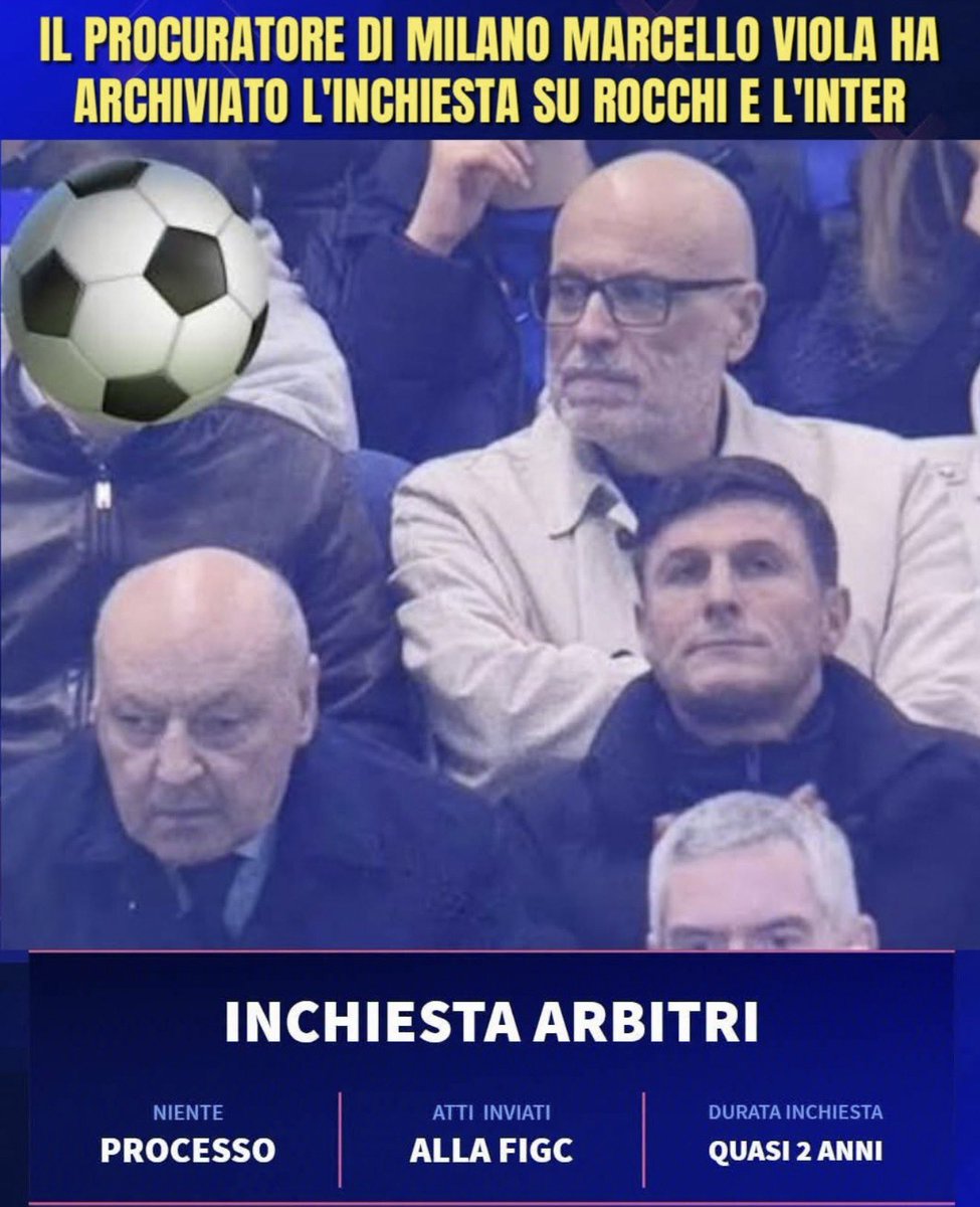 Jackangelsud's tweet photo. @sportmediaset Con chi si occupa dell’Inchiesta che è interista e vede le partite dell’Inter ospite d’onore insieme alla dirigenza, PASSO E CHIUDO !!! https://t.co/0eZE6ix64z