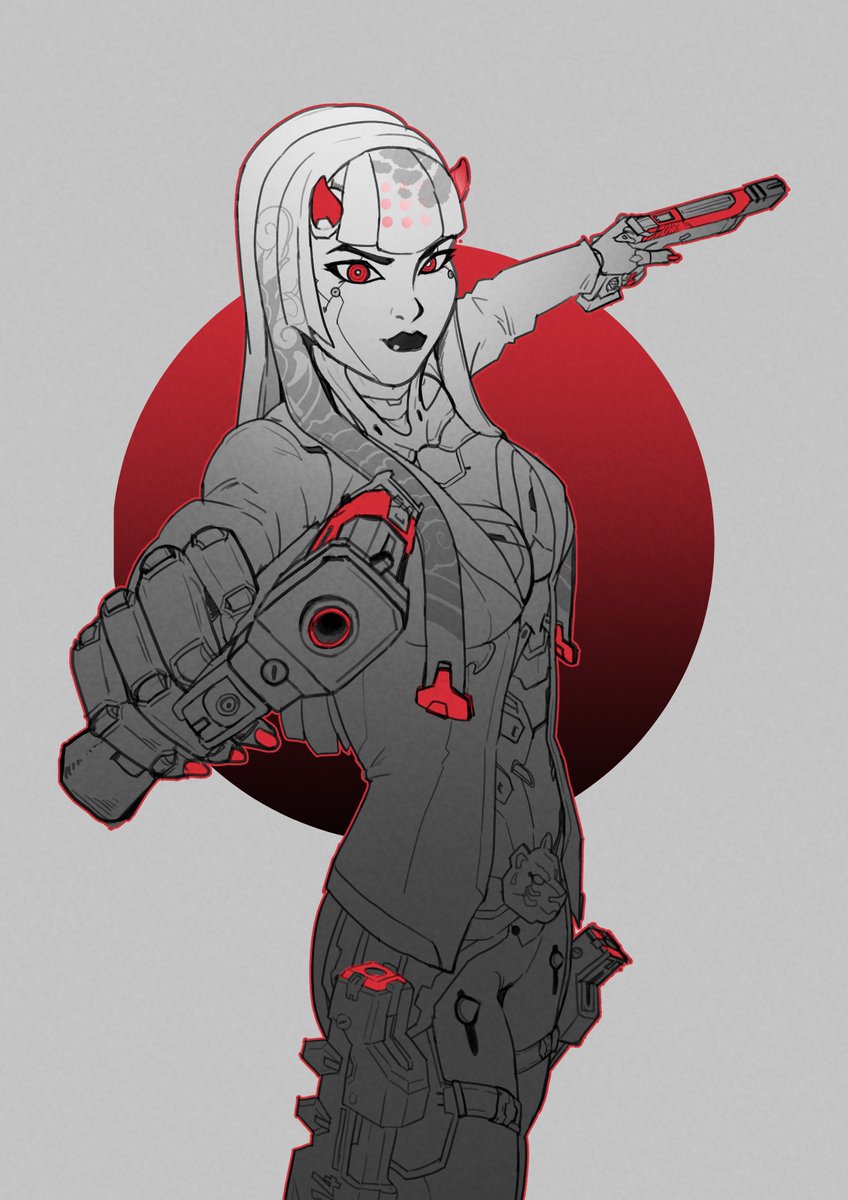 Motusification's tweet photo. Shion from Overwatch #fanartㅤㅤㅤㅤ https://t.co/4jXcIGK9u6