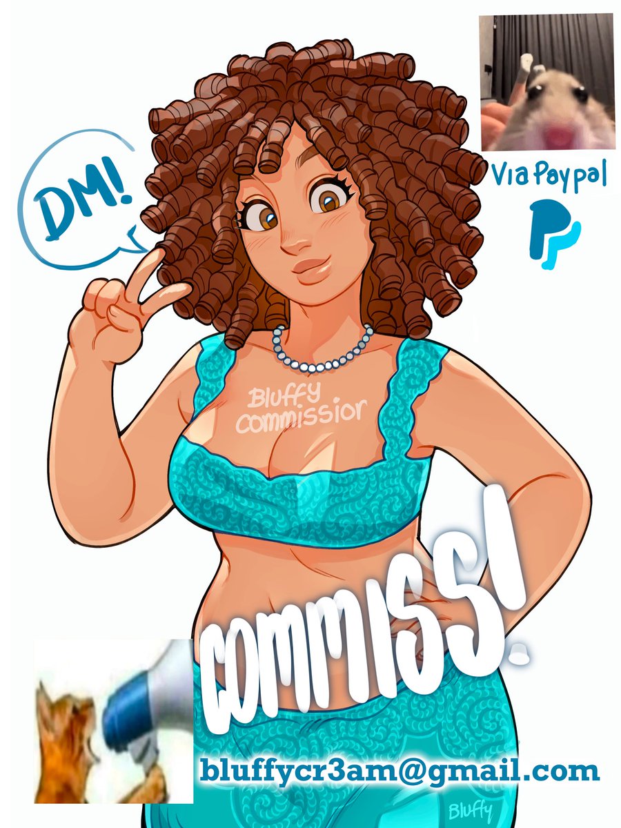 bluffycremas's tweet photo. Commiss Open! https://t.co/w1eJJAcyUm