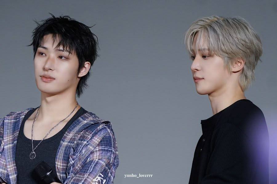 hourlyjyh's tweet photo. 𑣲 #ATEEZ #에이티즈 #YUNHO #윤호 #MINGI #민기 ♡‧₊˚ https://t.co/ococReGYSV