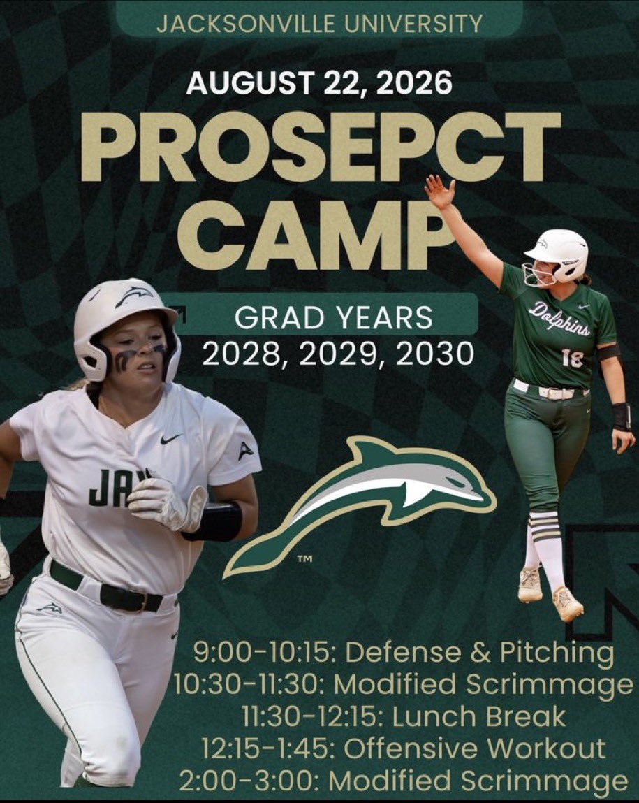 JAX_Softball's tweet photo. Excited to work with future ‘Phins!  

https://t.co/uCHhvNK27O https://t.co/16izD8VLuI