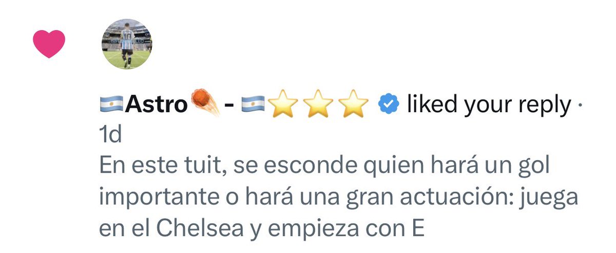 MilloBoyA's tweet photo. @Astro_millo Te lo dije, Astro. El único que me puso MG… https://t.co/LSQ444NB9R