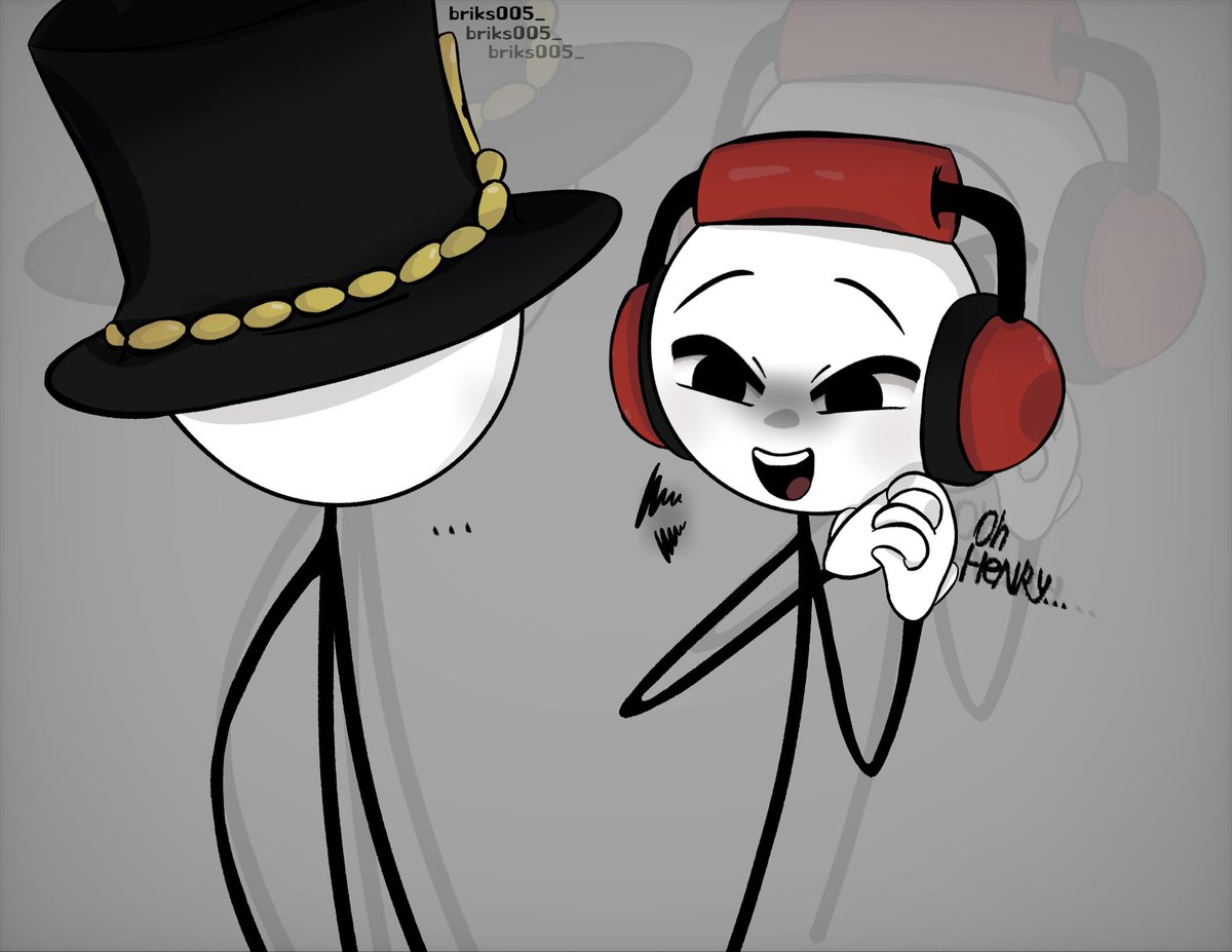 briks005_'s tweet photo. lol here's my first THSC art in 2026.. just a doodle. And I’m going to make «animated memes» about THSC and post them here! 🫡#Thehenrystickmincollection #thsc #fanart https://t.co/ZYx28BBDZf