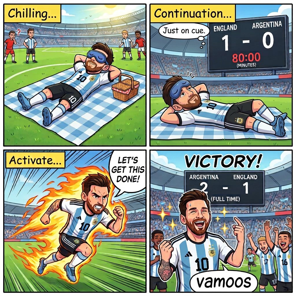 Amirative's tweet photo. @FabrizioRomano The Goat knows when to activate.. https://t.co/o2kbYwNiOZ