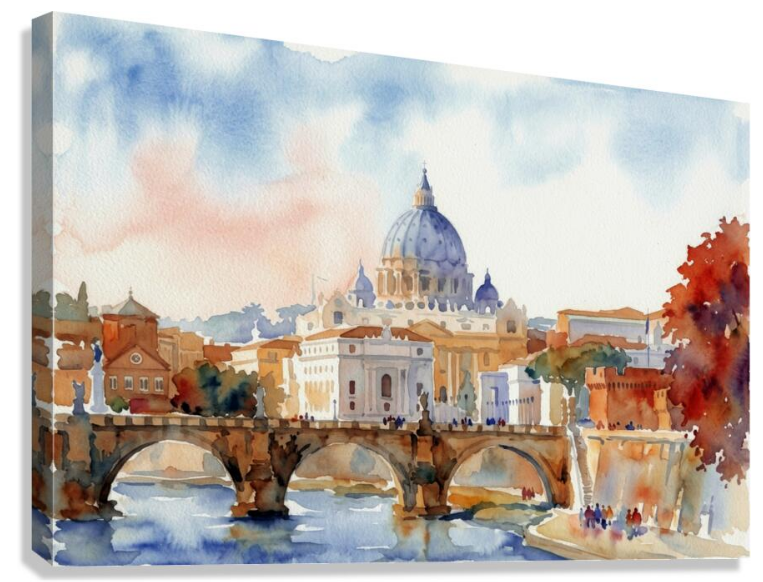 ArtSyndrome75's tweet photo. The eternal city slows down as evening approaches over the Tiber River. You can feel the gentle breeze shifting through the autumn leaves, carrying the quiet history of Rome. https://t.co/98ZINvJ1tS
