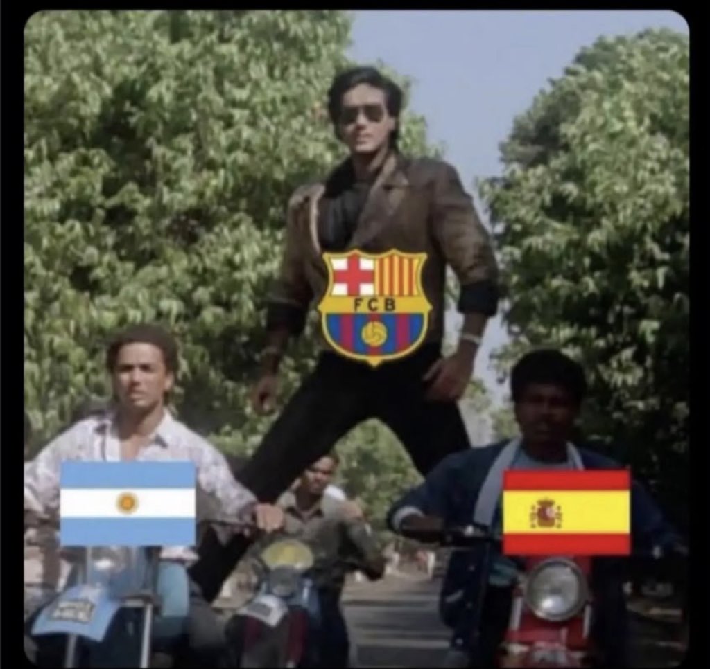 Giddy30BG's tweet photo. @ultimate_kombo Peace of mind wan finish Barca fans https://t.co/7QMMAmuc88