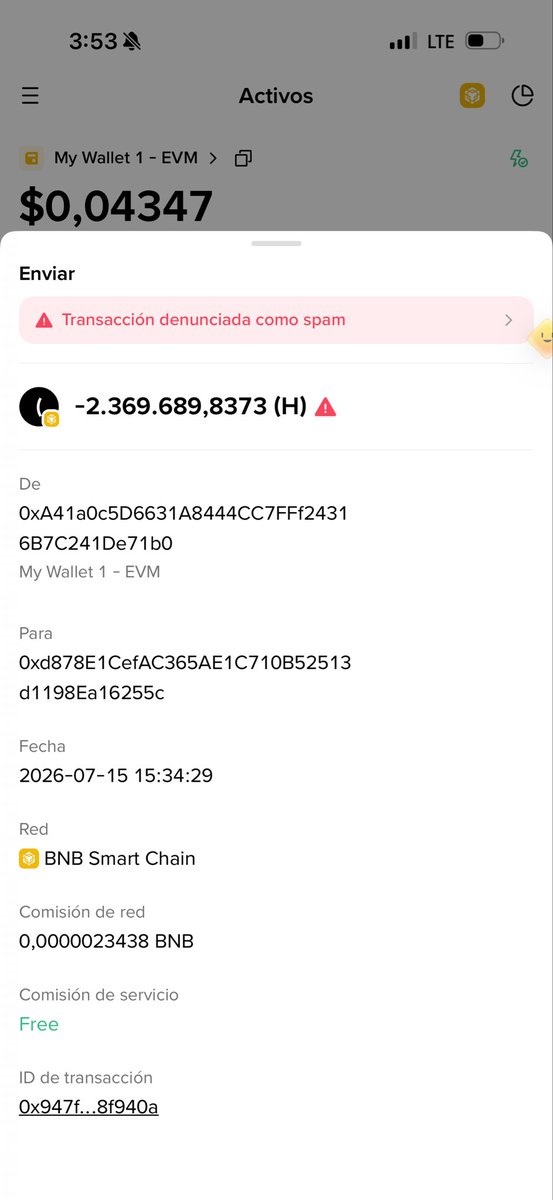 AbdelSammer's tweet photo. I've been trying to make the claim for 2 months I have my supports and everything but today I started to investigate on the internet and he sent me to a discord that you have on their page and I thought it was your support I gave him access to my bnb chain wallet and they took out all my funds please take me into account for the exchange My Wallet is 
0xa41a0c5d6631a8444cc7fff24316b7c241de71b0
@Humanityprot @terencekwok 
I really have 2 months waiting for Telegram they don't answer by Gmail either I went to discord and they scammed me and took my tokens thinking it was the only place where they had support

I gave access to my wallet to a scammer for lack of answers they don't know how I feel right now I lost everything