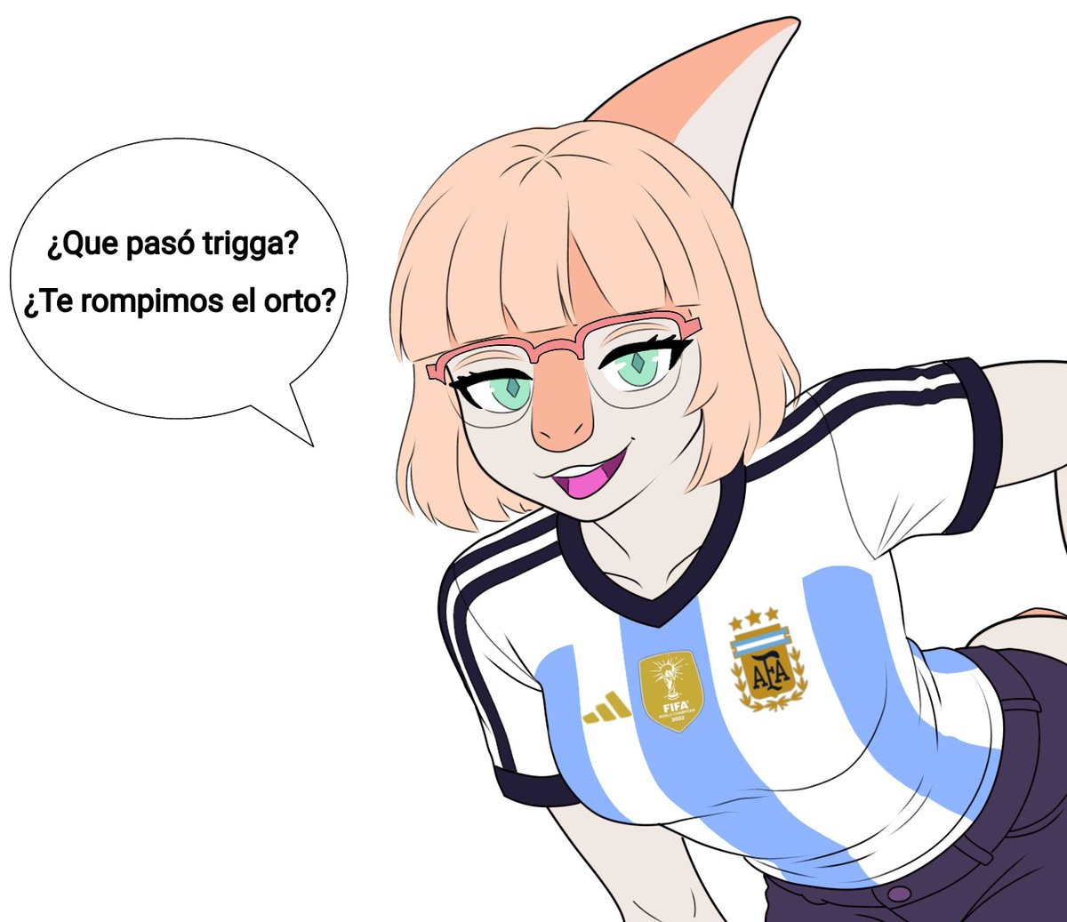 len04508965's tweet photo. ¡Vamos carajo, estamos en la final! ¡Aguante Argentina!
#snootgame https://t.co/I7Wt6D1OCx