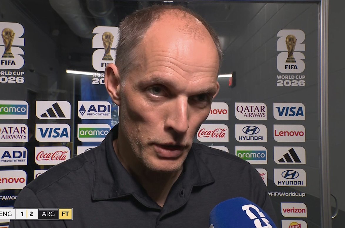 David_Ornside's tweet photo. 🚨🗣 "Thomas Tuchel on why he's not playing Kobbie Mainoo:

🗣 Reporter: "Kobbie Mainoo has been on the bench from the start of the tournament to the end, what do you have to say about that?"

"Most of the games have been tense and I have watched him play so I know he can't play in such games that's why I haven't played him but, He[Mainoo] will play the third place against France"